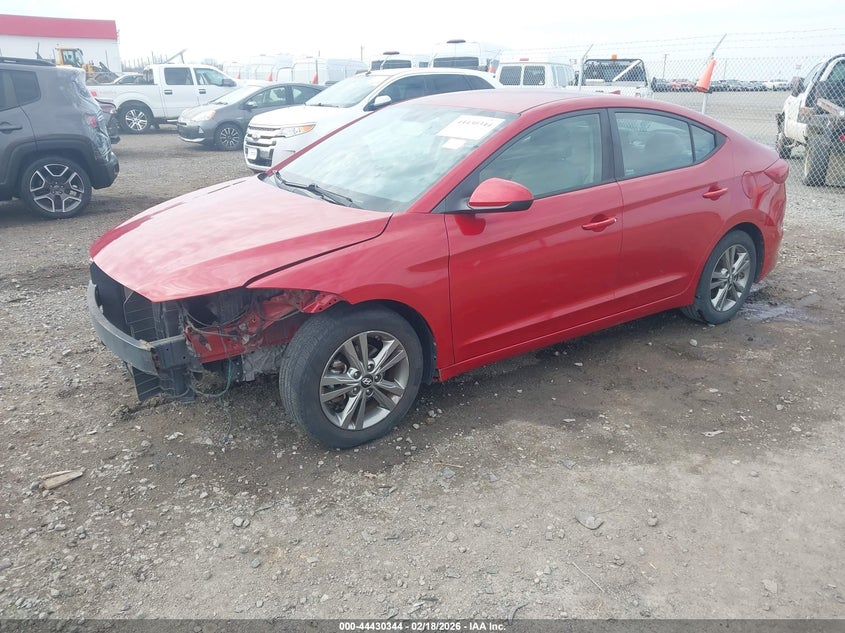 VIN 5NPD84LF6JH214044 2018 HYUNDAI ELANTRA SEL
