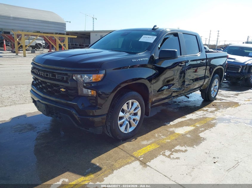 2024 Chevrolet Silverado 1500 2wd  Short Bed Custom 3GCPABEK7RG265167 photo 1