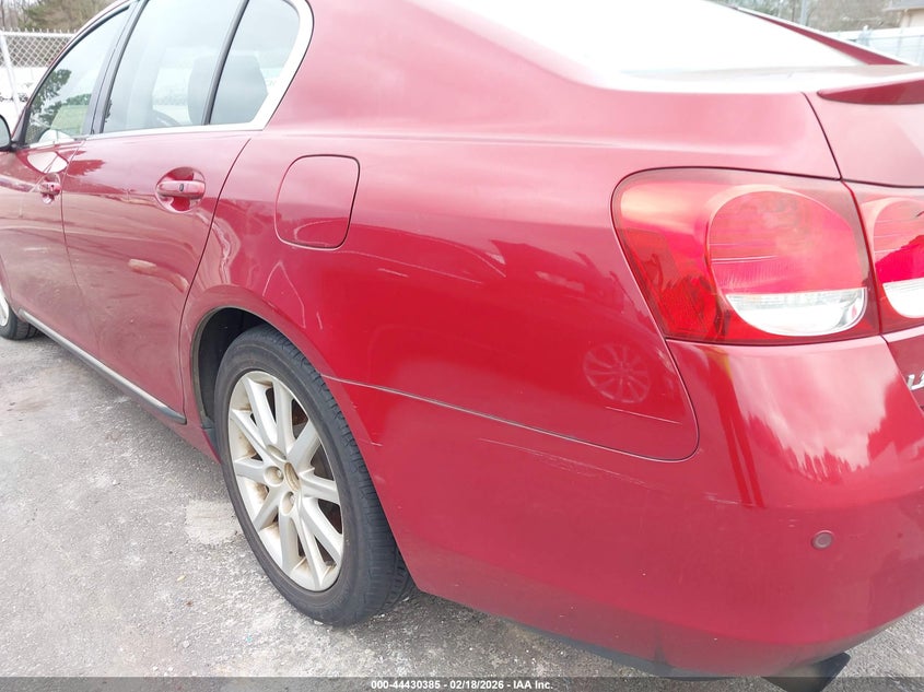2006 Lexus Gs 300 VIN: JTHBH96S365044406 Lot: 44430385