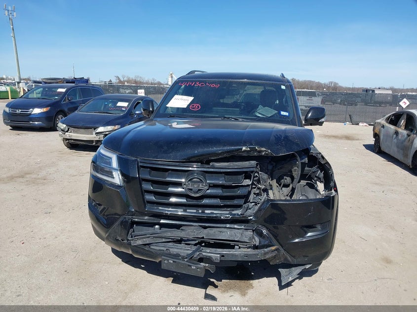 2022 Nissan Armada Sl 2Wd VIN: JN8AY2BA2N9391951 Lot: 44430409