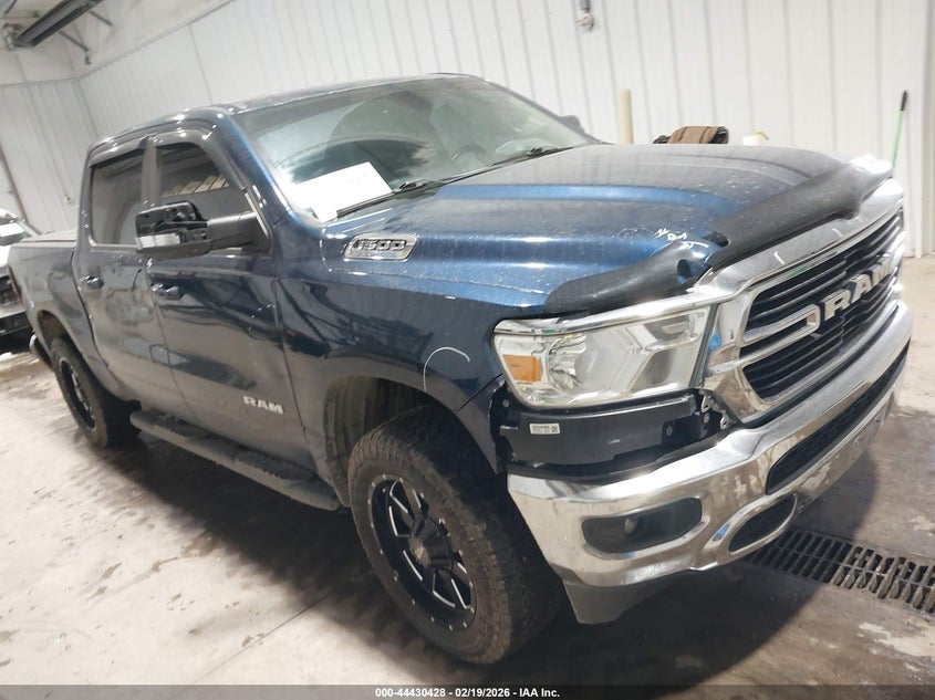 1C6SRFFT9MN526503 2021 Ram 1500 Big Horn 4X4 5'7 Box auction photo 1