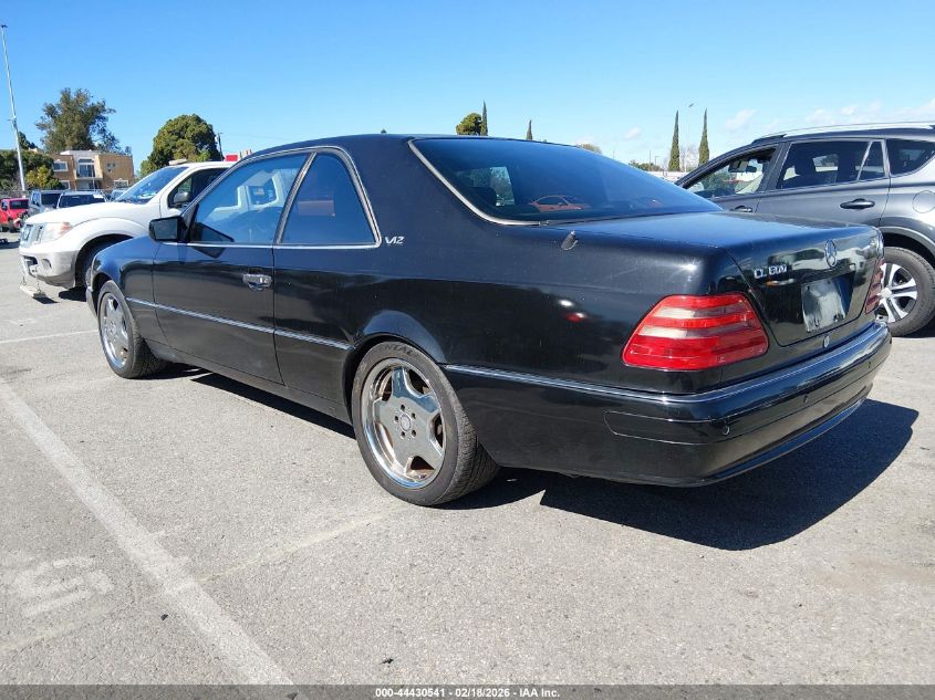 1999 Mercedes-Benz Cl 600