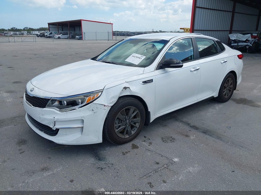 2017 Kia Optima Lx Turbo