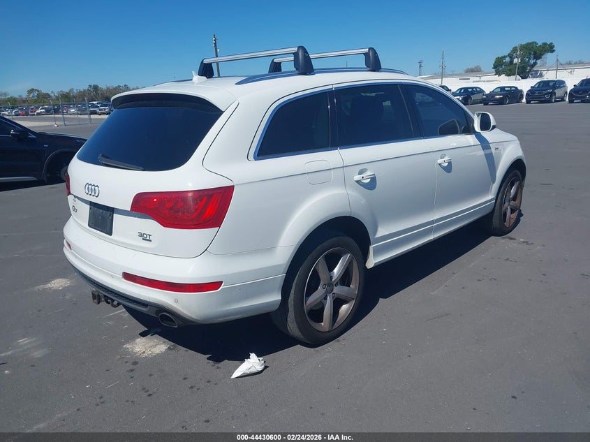 2014 Audi Q7 3.0T S Line Prestige