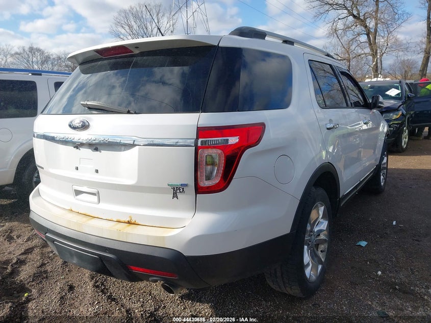 Vin: 1fm5k8f80dgb82352, lot: 44927326, ford explorer limited 20134