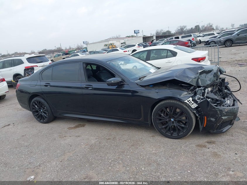 2022 BMW 750 I xDrive VIN: WBA7U2C01NCH71843 Lot: 44430850