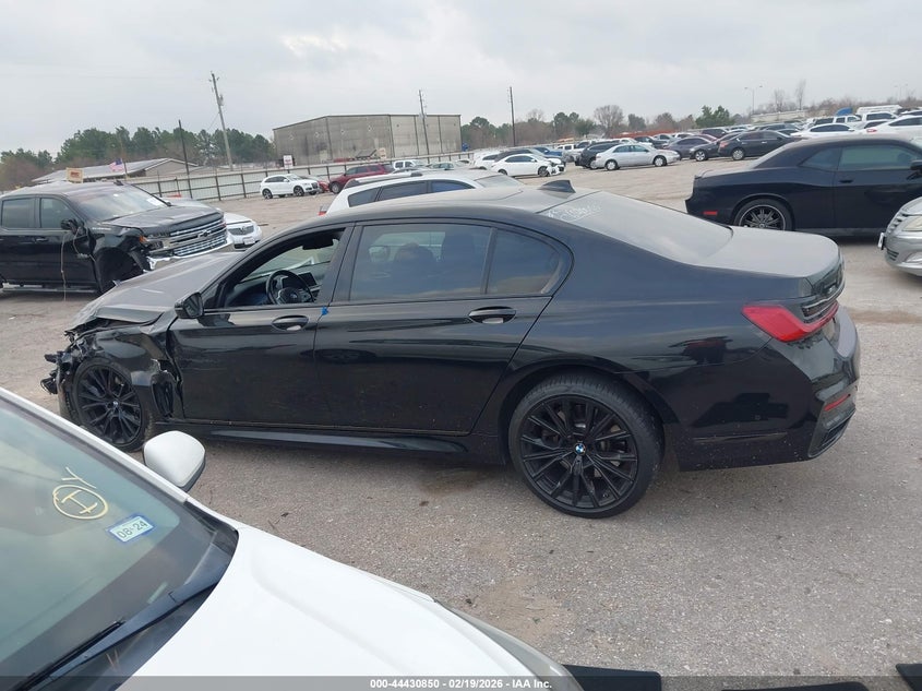 2022 BMW 750 I xDrive VIN: WBA7U2C01NCH71843 Lot: 44430850