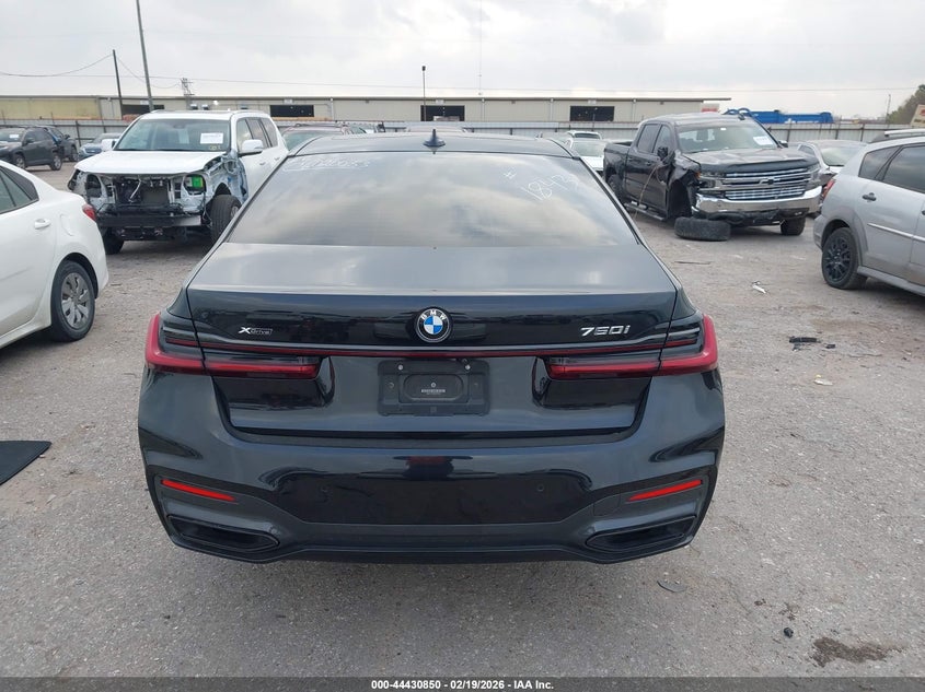 2022 BMW 750 I xDrive VIN: WBA7U2C01NCH71843 Lot: 44430850