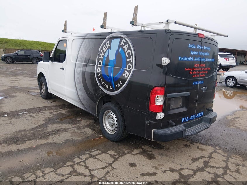 2017 Nissan Nv Cargo Nv1500 S V6