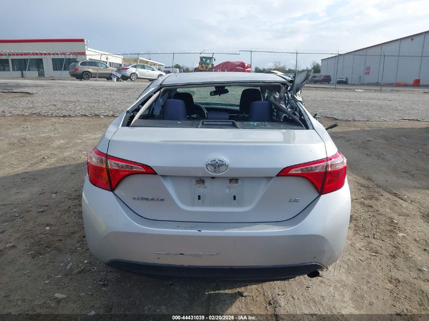2019 Toyota Corolla Le VIN: 5YFBURHE8KP893237 Lot: 44431039