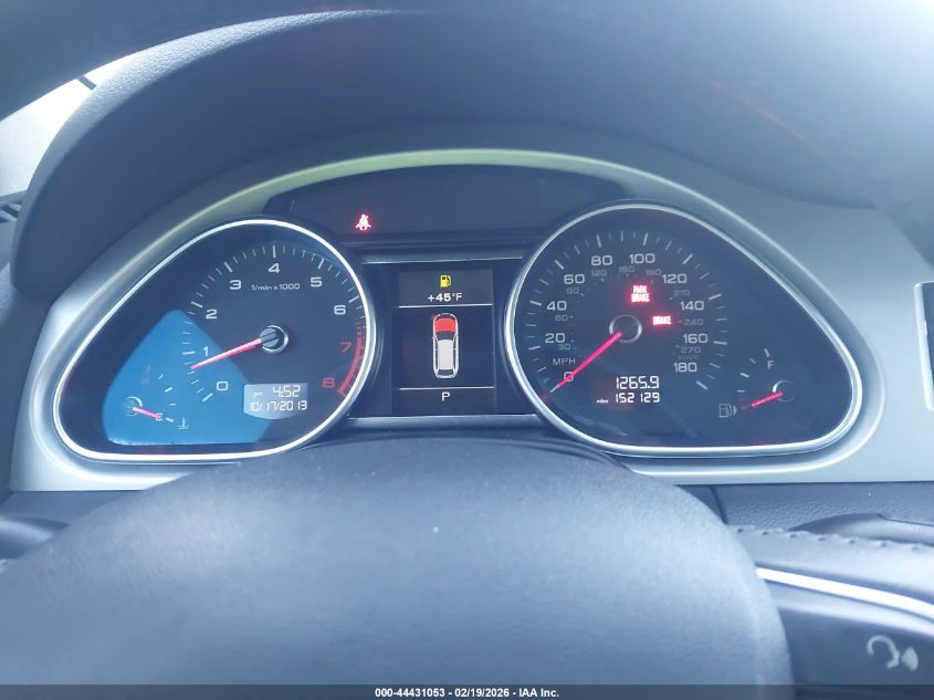 2013 Audi Q7 3.0T Premium VIN: WA1CGAFE2DD005887 Lot: 44431053