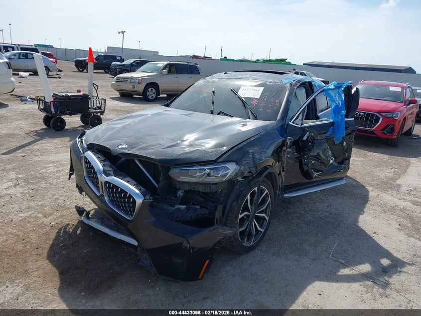 2022 BMW X4 xDrive30I VIN: 5UX33DT09N9J29170 Lot: 44431098