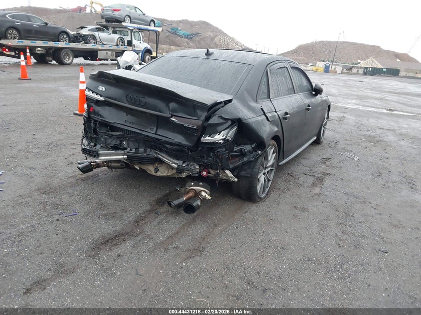 Vin: waub4af49ma024050, lot: 44927856, audi s4 premium plus tfsi quattro tiptronic 20214