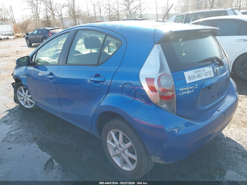 2013 Toyota Prius C Three