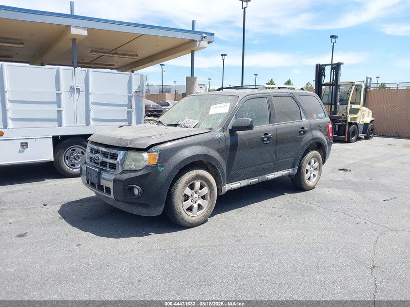 Vin: 1fmcu0e70ckb67633, lot: 44928273, ford escape limited 20122