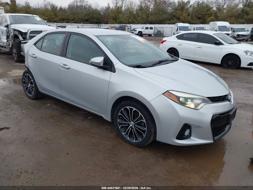 2016 Toyota Corolla S Plus