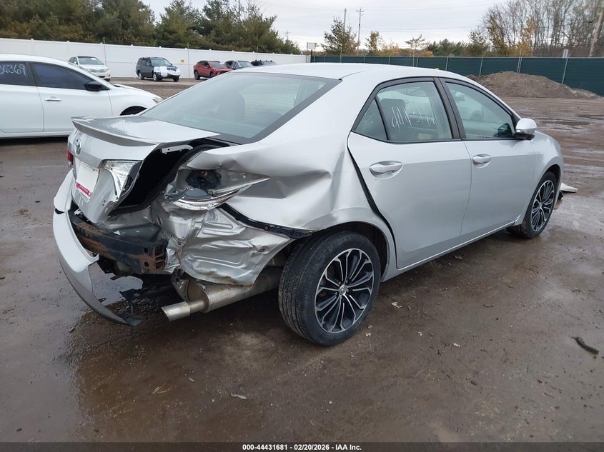2016 Toyota Corolla S Plus