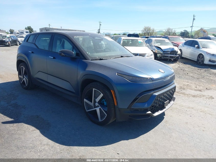 Vin: vcf1zbu29pg005717, lot: 44928469, fisker ocean one 20231