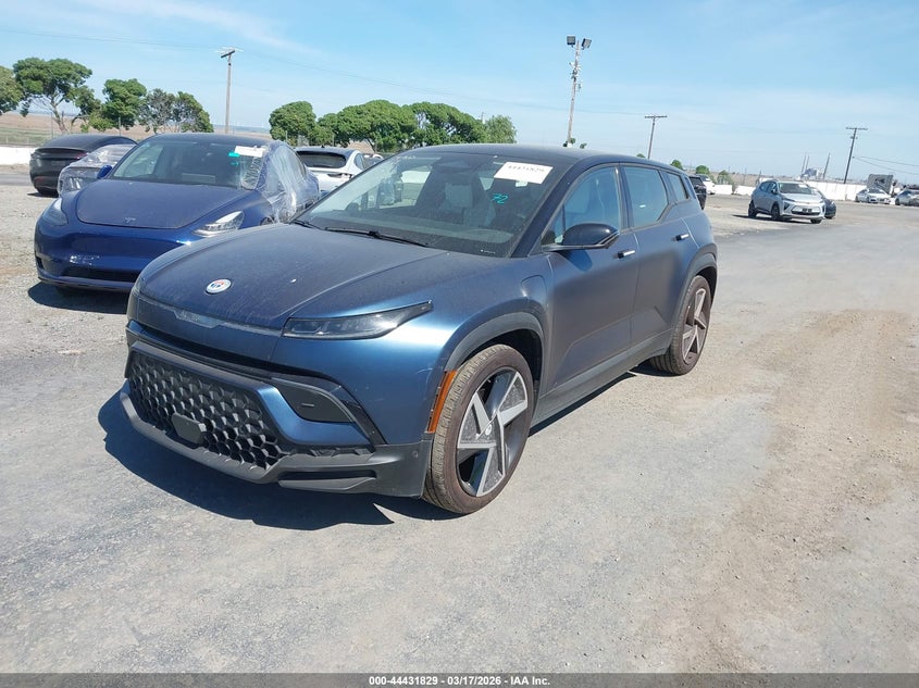 Vin: vcf1zbu29pg005717, lot: 44928469, fisker ocean one 20232