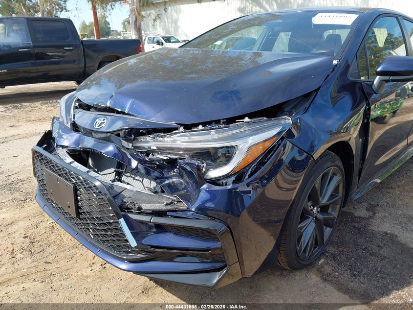 VIN JTDBCMFE6T3121256 2026 TOYOTA COROLLA HYBRID HYBRID SE