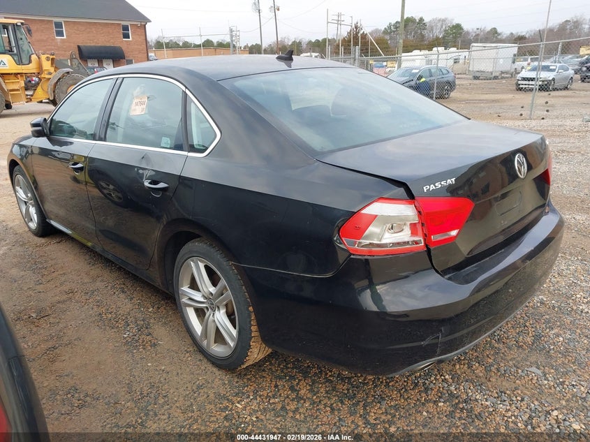 2014 Volkswagen Passat 2.0L Tdi Se