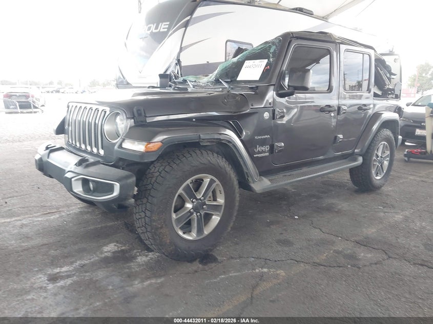 2022 Jeep Wrangler Unlimited Sahara 4x4 1C4HJXEG1NW189146 photo 1