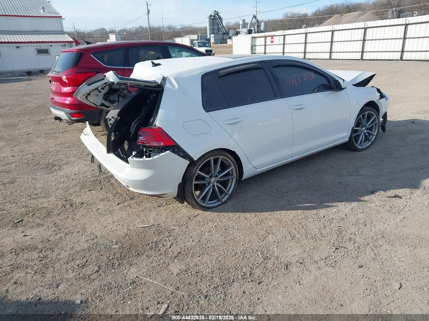 2015 Volkswagen Golf Tdi Sel 4-Door