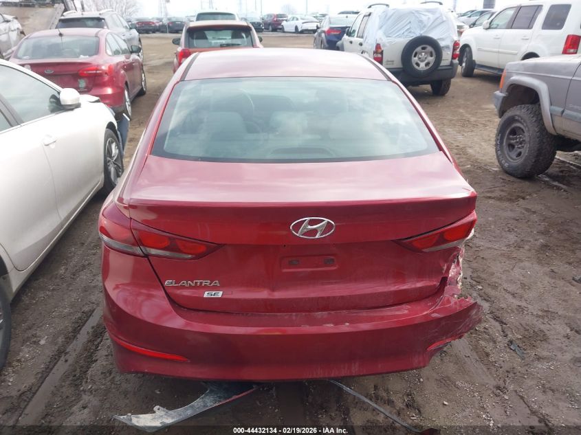 2018 Hyundai Elantra Se VIN: KMHD74LF4JU606945 Lot: 44432134