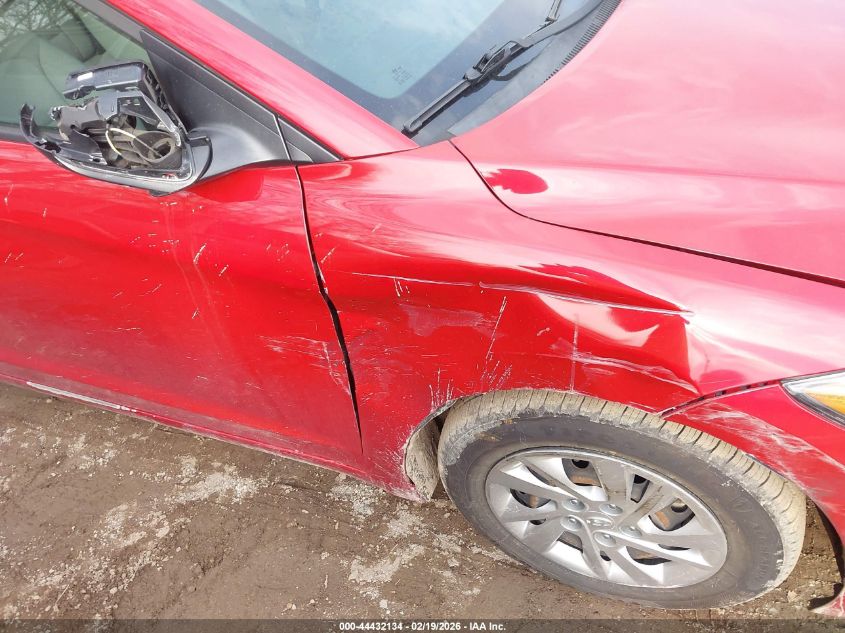 2018 Hyundai Elantra Se VIN: KMHD74LF4JU606945 Lot: 44432134