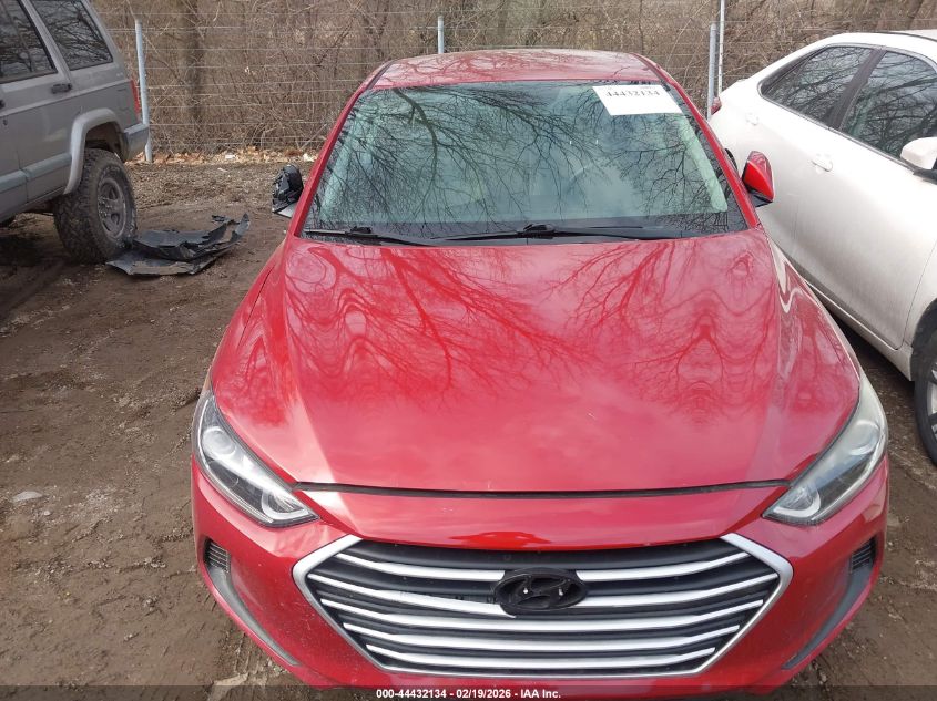 2018 Hyundai Elantra Se VIN: KMHD74LF4JU606945 Lot: 44432134