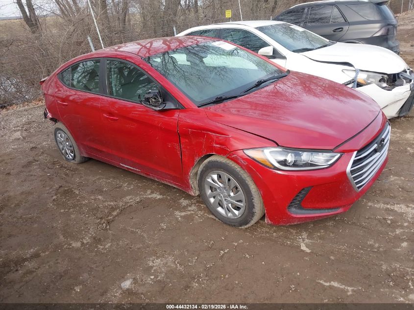 2018 Hyundai Elantra Se VIN: KMHD74LF4JU606945 Lot: 44432134