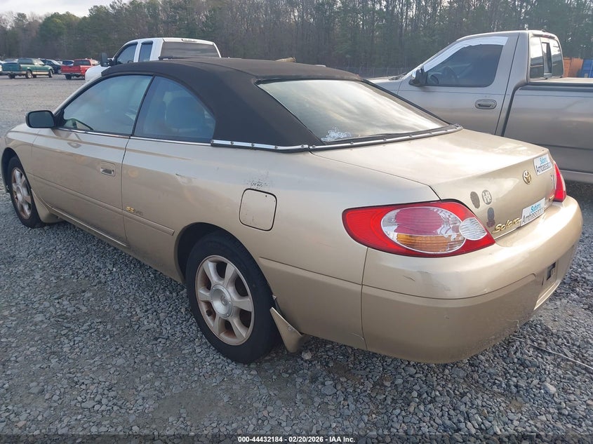 2003 Toyota Camry Solara Se V6
