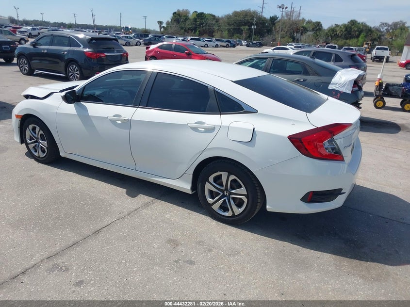 2017 HONDA CIVIC SEDAN 2.0L I-4 DOHC, VVT, 158HP