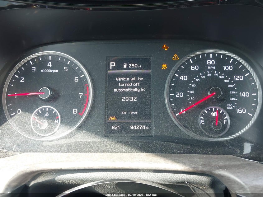 2021 Kia K5 Ex VIN: 5XXG34J25MG034288 Lot: 44432386