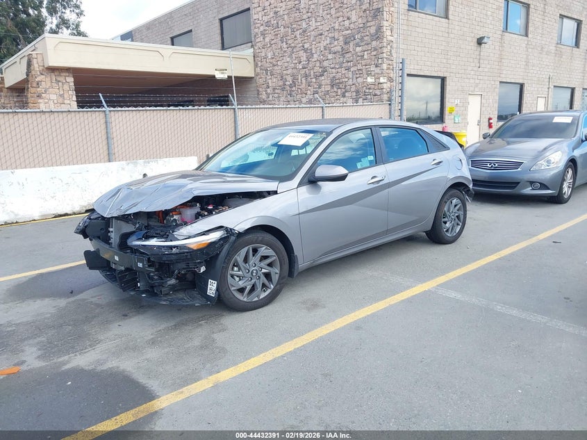 2025 Hyundai Elantra Hybrid Blue