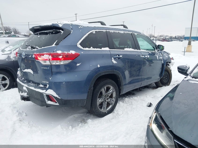 2017 Toyota Highlander Hybrid Limited Platinum