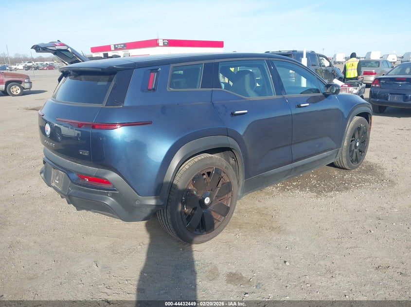 Vin: vcf1zbu29pg005118, lot: 44929089, fisker ocean one 20234