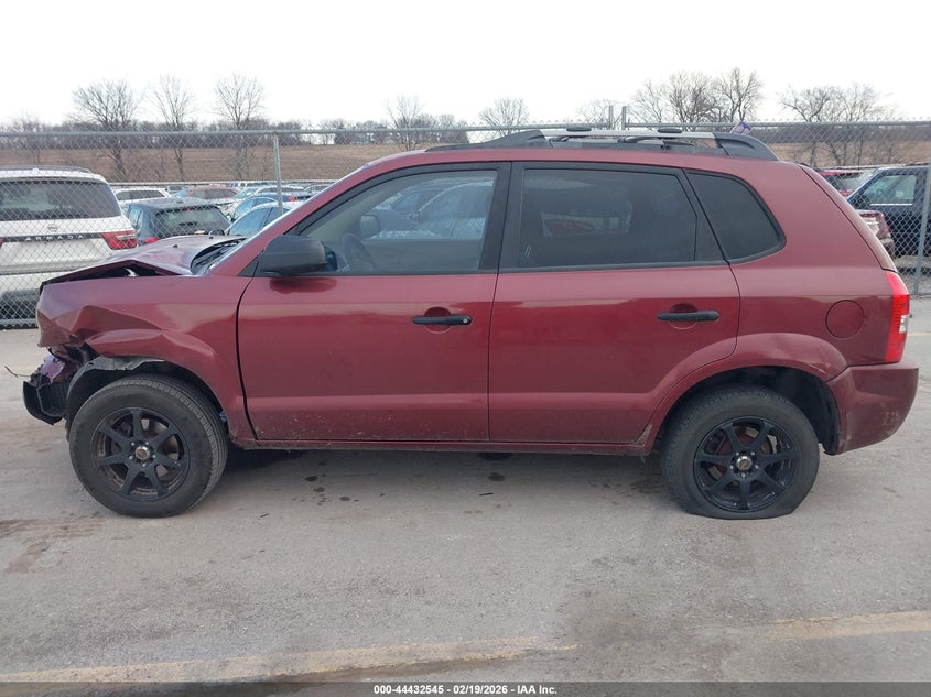 2006 Hyundai Tucson Gl VIN: KM8JM72B16U434490 Lot: 44432545