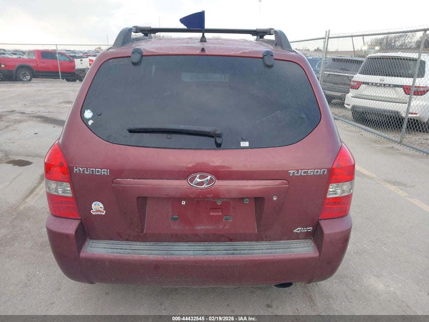 2006 Hyundai Tucson Gl VIN: KM8JM72B16U434490 Lot: 44432545