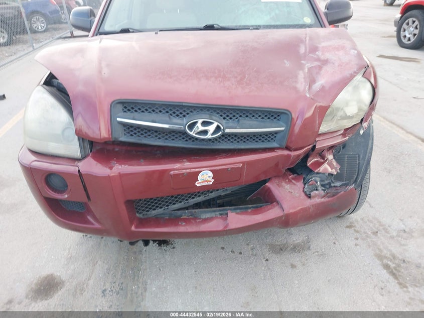 2006 Hyundai Tucson Gl VIN: KM8JM72B16U434490 Lot: 44432545