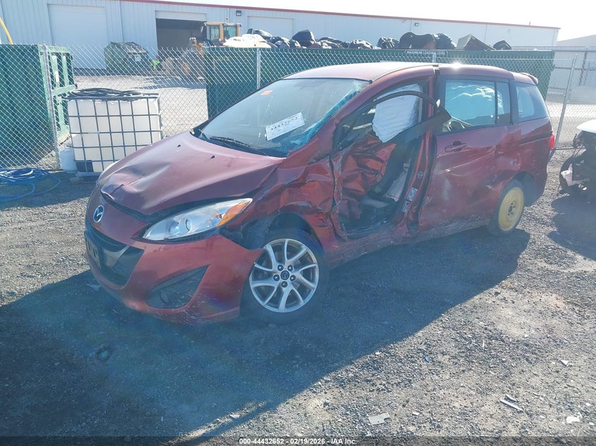 Vin: jm1cw2cl4d0156285, lot: 44929292, mazda mazda5 touring 20132