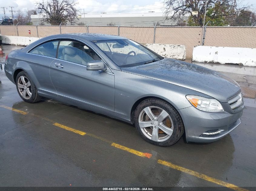 2012 Mercedes-Benz Cl 550 4Matic