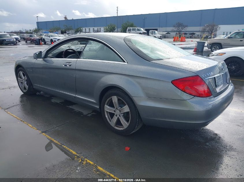 2012 Mercedes-Benz Cl 550 4Matic