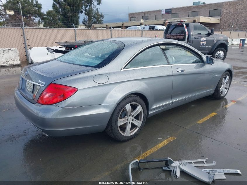 2012 Mercedes-Benz Cl 550 4Matic