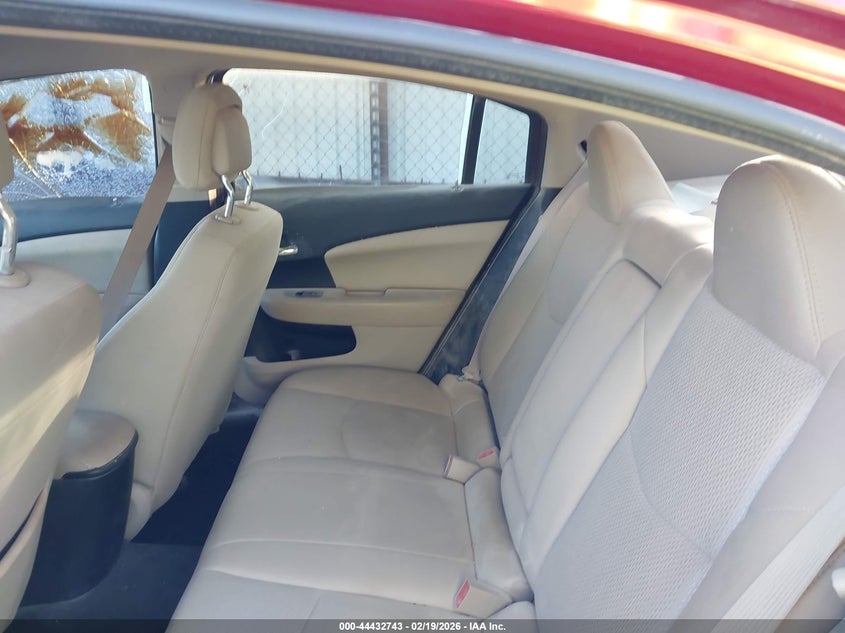 1C3CCBBB2CN143123 2012 Chrysler 200 2.4 Touring red