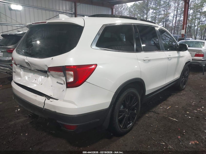 VIN 5FNYF5H26MB039834 2021 HONDA PILOT 2WD SPECIAL EDITION