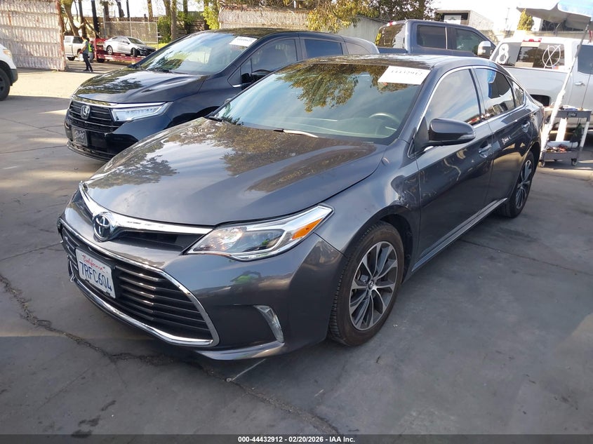 2016 Toyota Avalon Xle Plus