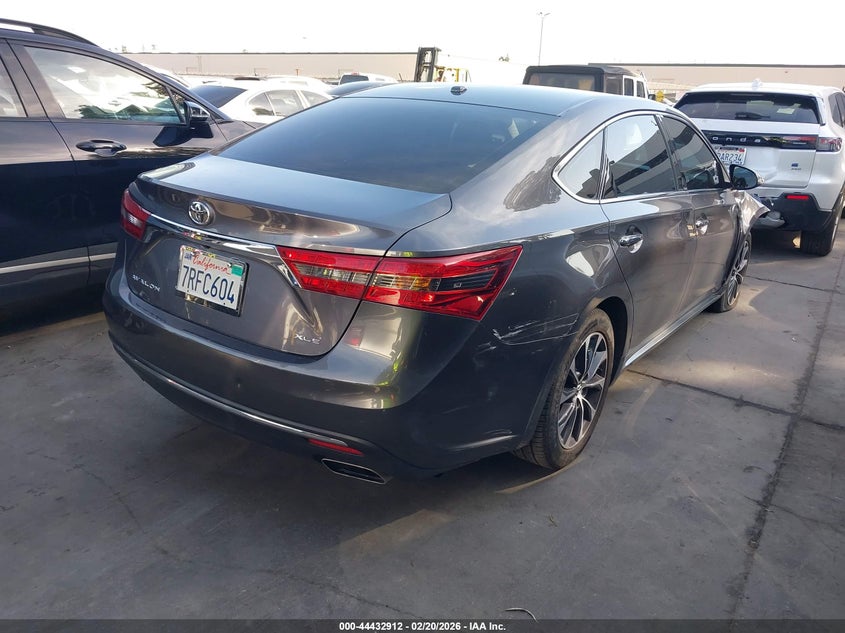 2016 Toyota Avalon Xle Plus