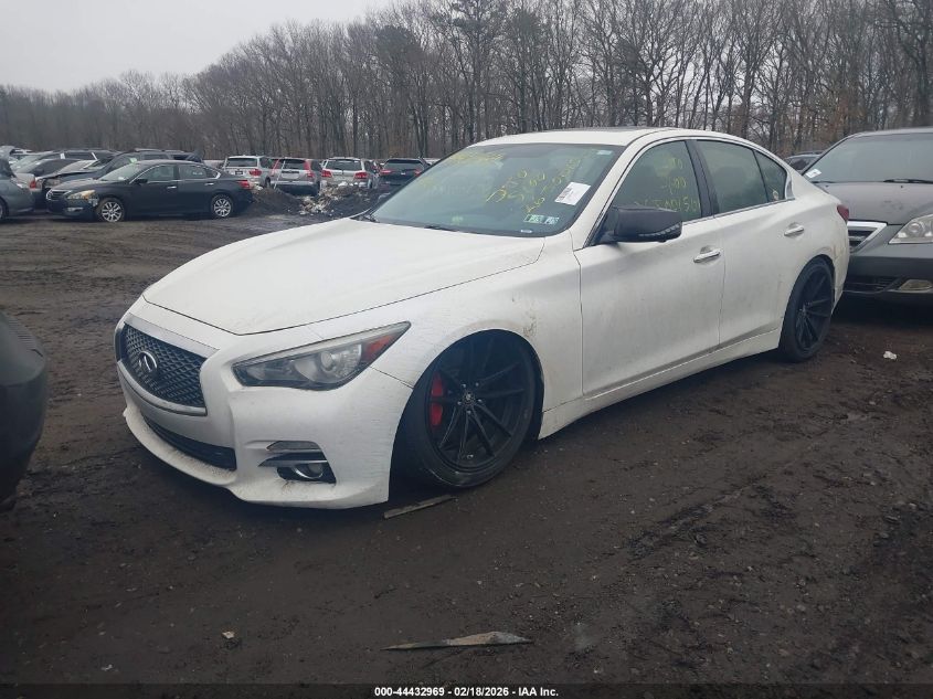 2015 Infiniti Q50 VIN: JN1BV7AP7FM335985 Lot: 44432969