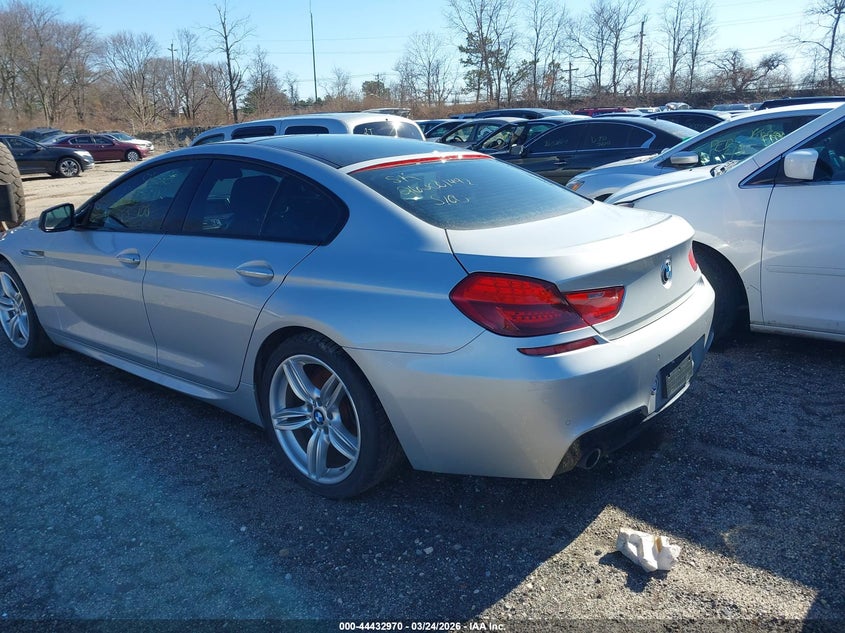 Vin: wba6a0c51fd318612, lot: 44929610, bmw 640i gran coupe 20153